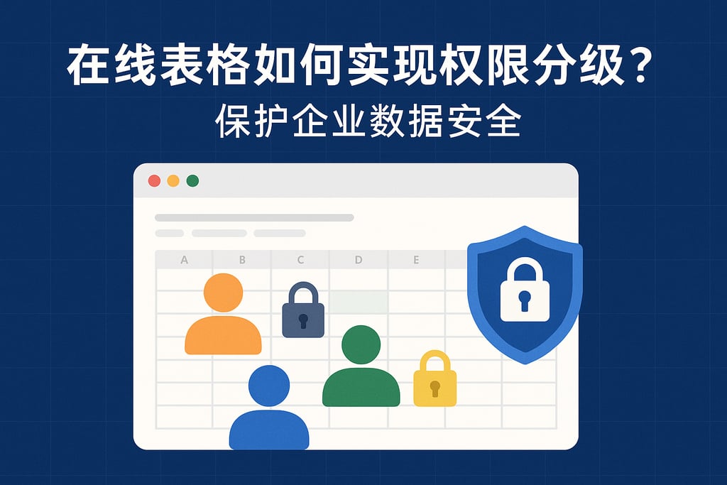 在线表格如何实现权限分级？保护企业数据安全