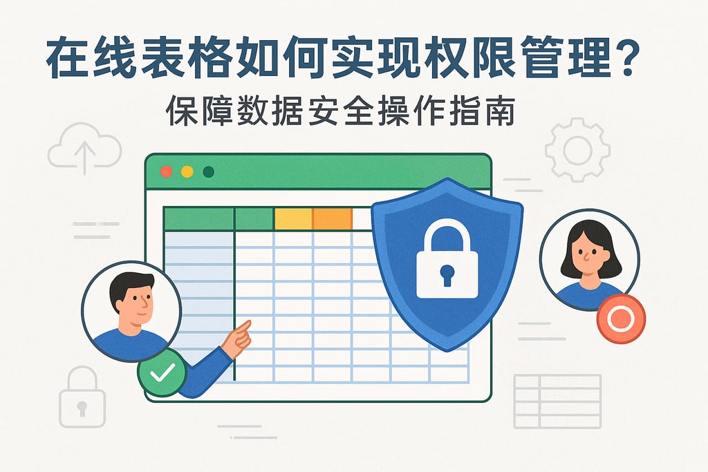 在线表格如何实现权限管理？保障数据安全操作指南