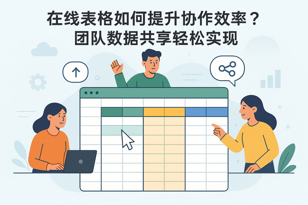 在线表格如何提升协作效率？团队数据共享轻松实现