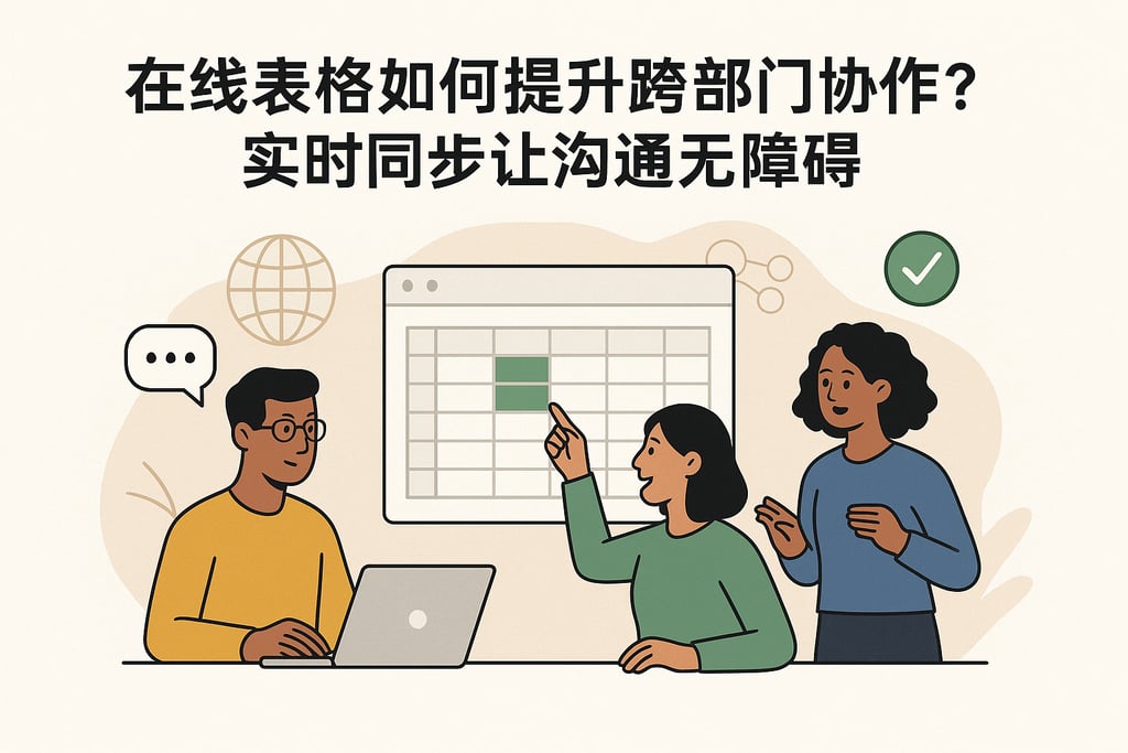 在线表格如何提升跨部门协作？实时同步让沟通无障碍