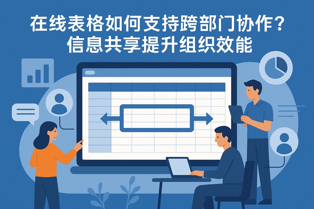 在线表格如何支持跨部门协作？信息共享提升组织效能