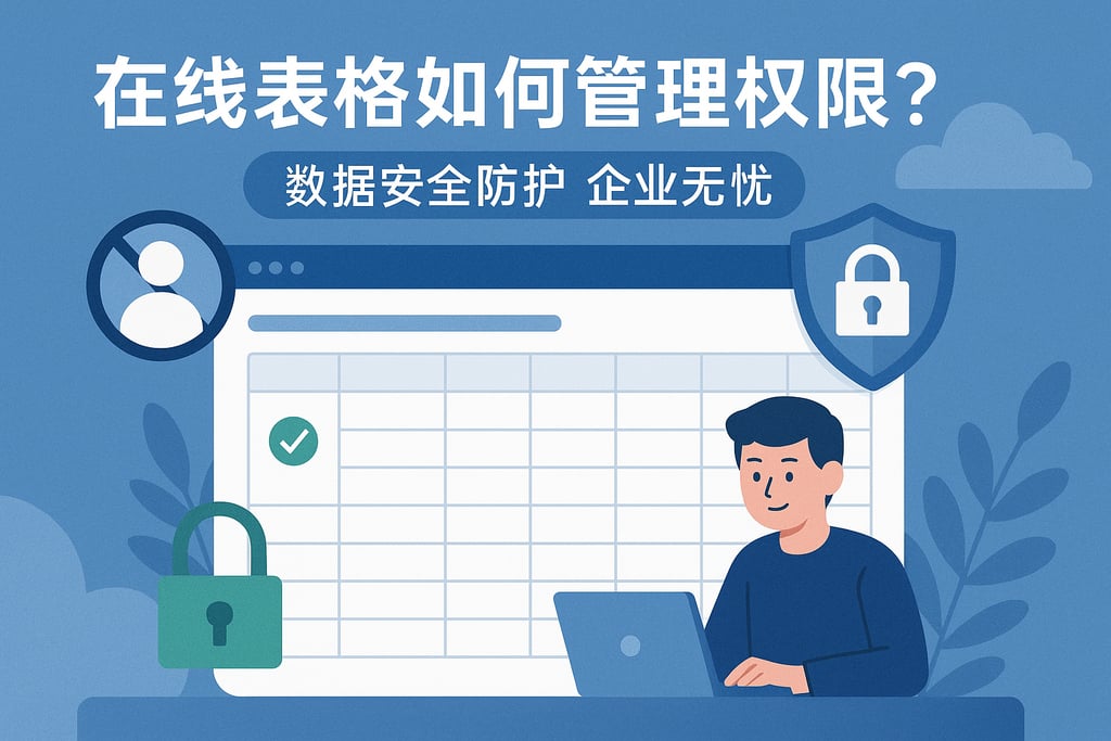 在线表格如何管理权限？数据安全防护企业无忧