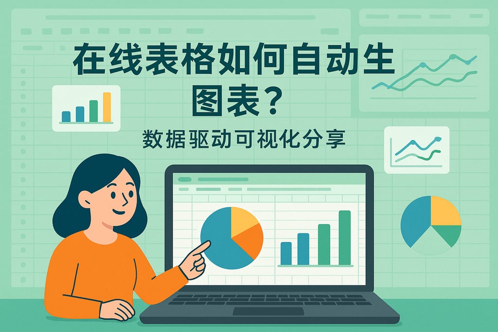 在线表格如何自动生成图表？数据驱动可视化分享