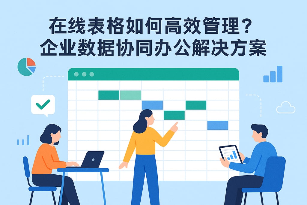在线表格如何高效管理？企业数据协同办公解决方案