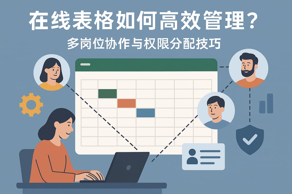 在线表格如何高效管理？多岗位协作与权限分配技巧