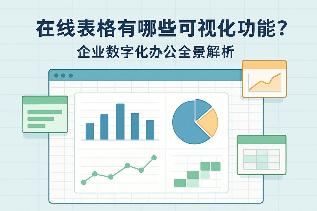在线表格有哪些可视化功能？企业数字化办公全景解析