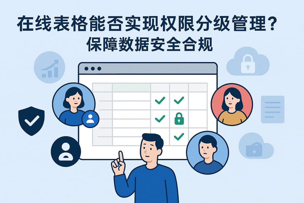 在线表格能否实现权限分级管理？保障数据安全合规
