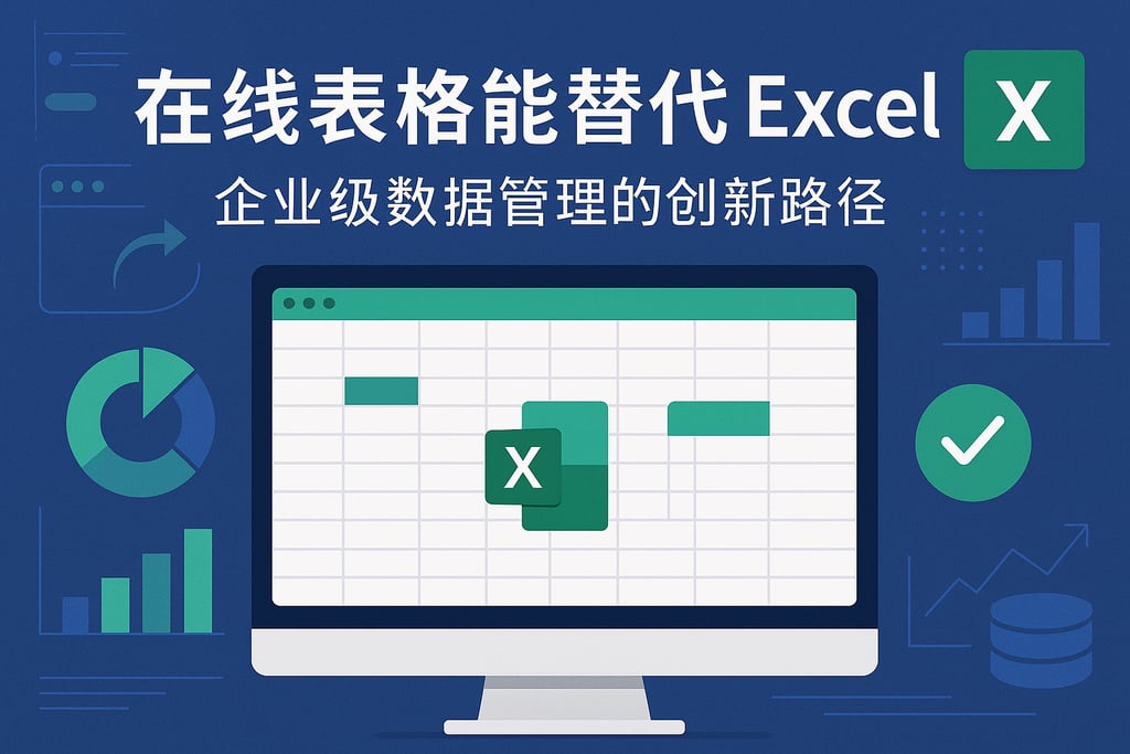 在线表格能替代Excel吗？企业级数据管理的创新路径