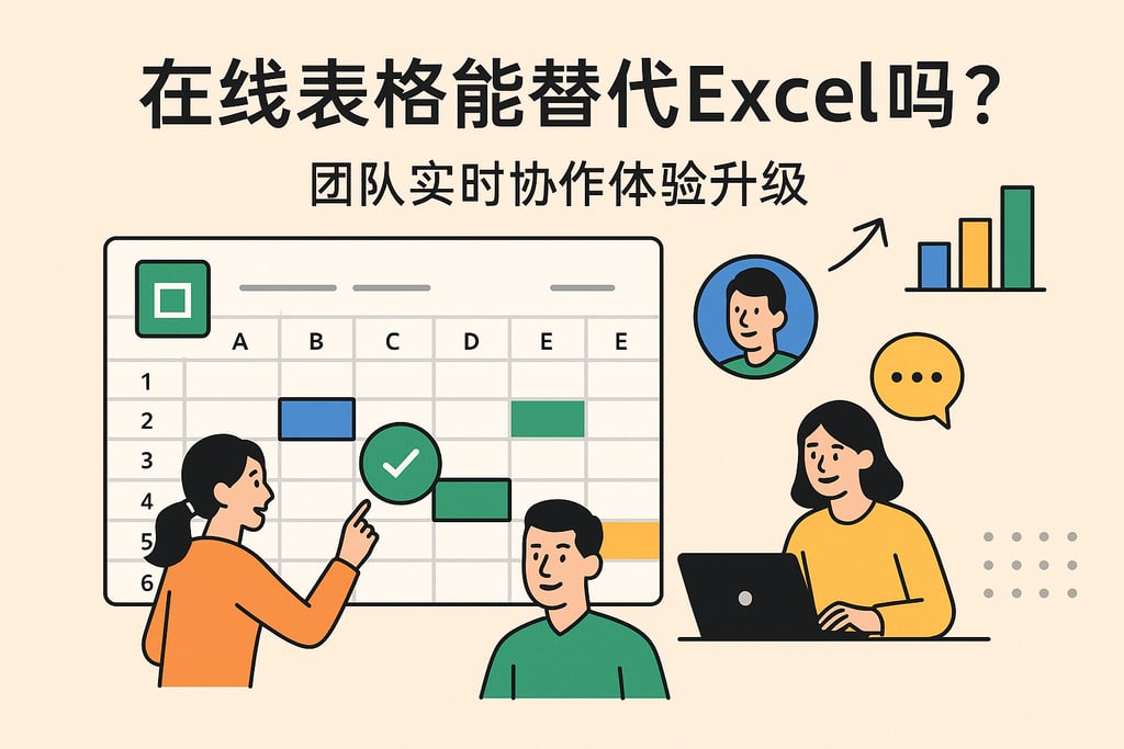 在线表格能替代Excel吗？团队实时协作体验升级