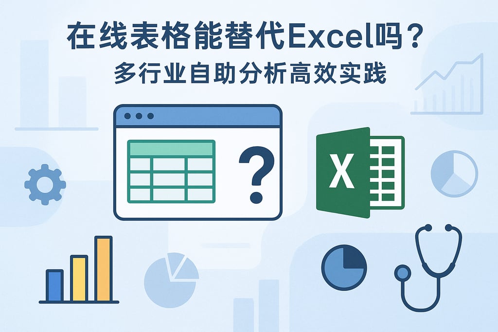 在线表格能替代Excel吗？多行业自助分析高效实践