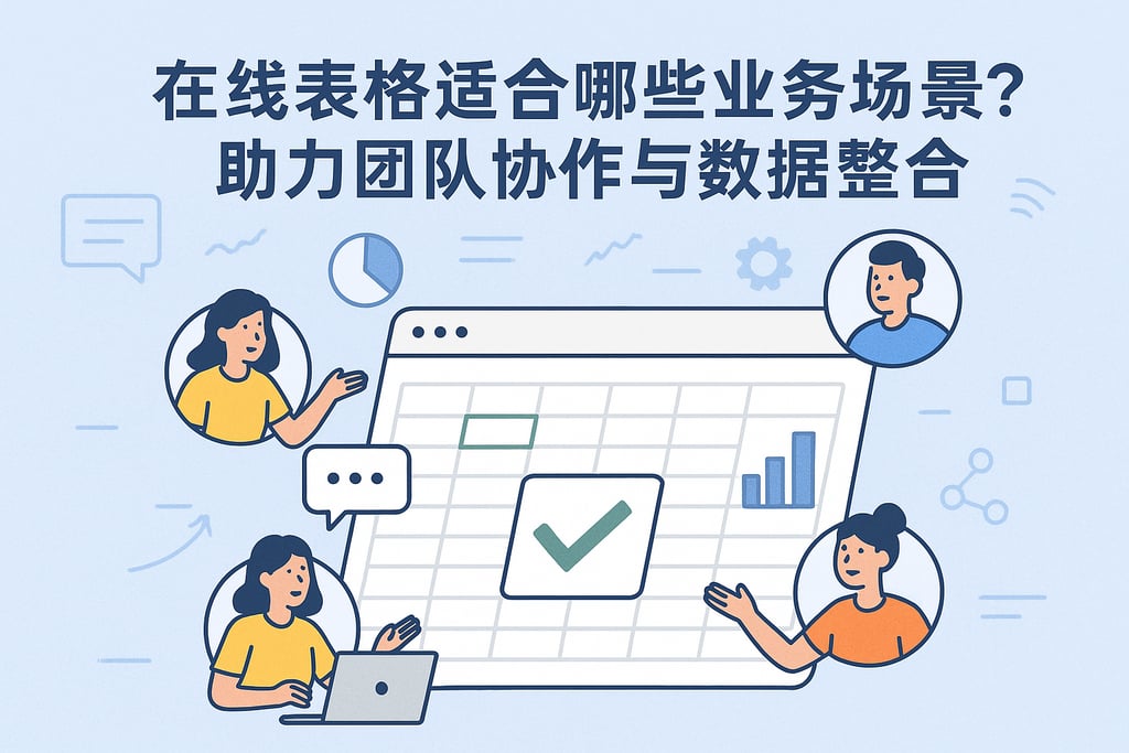 在线表格适合哪些业务场景？助力团队协作与数据整合