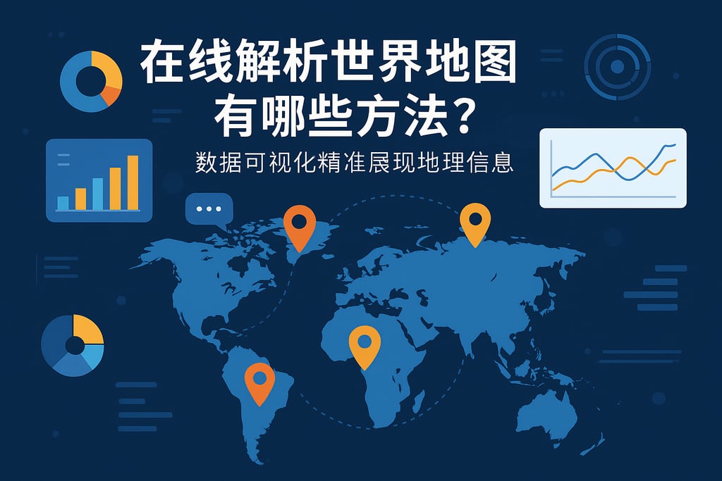 在线解析世界地图有哪些方法？数据可视化精准展现地理信息