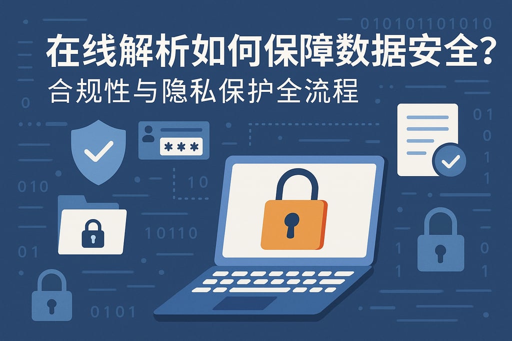 在线解析如何保障数据安全？合规性与隐私保护全流程