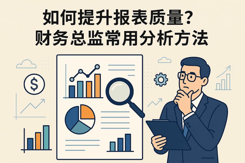 在线解析如何提升报表质量？财务总监常用分析方法