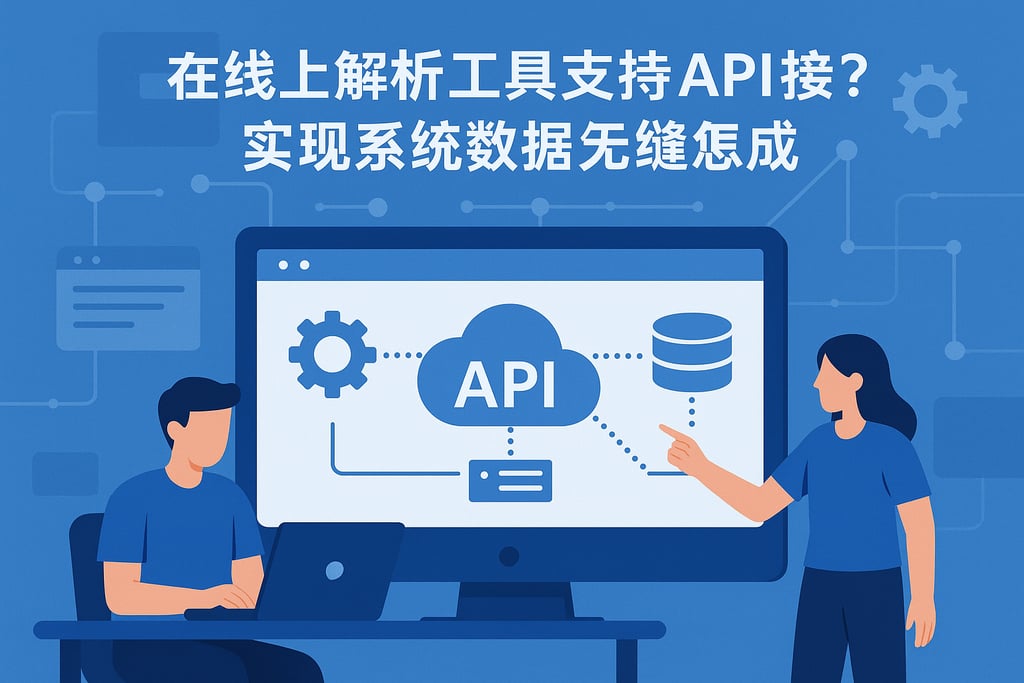 在线解析工具是否支持API接入？实现系统数据无缝集成