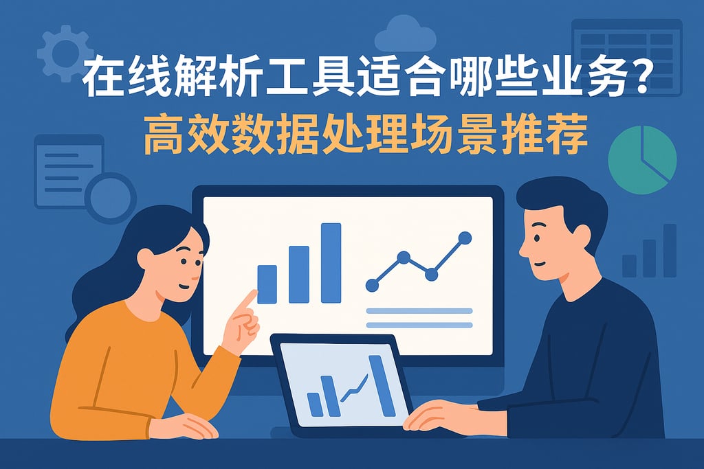 在线解析工具适合哪些业务？高效数据处理场景推荐