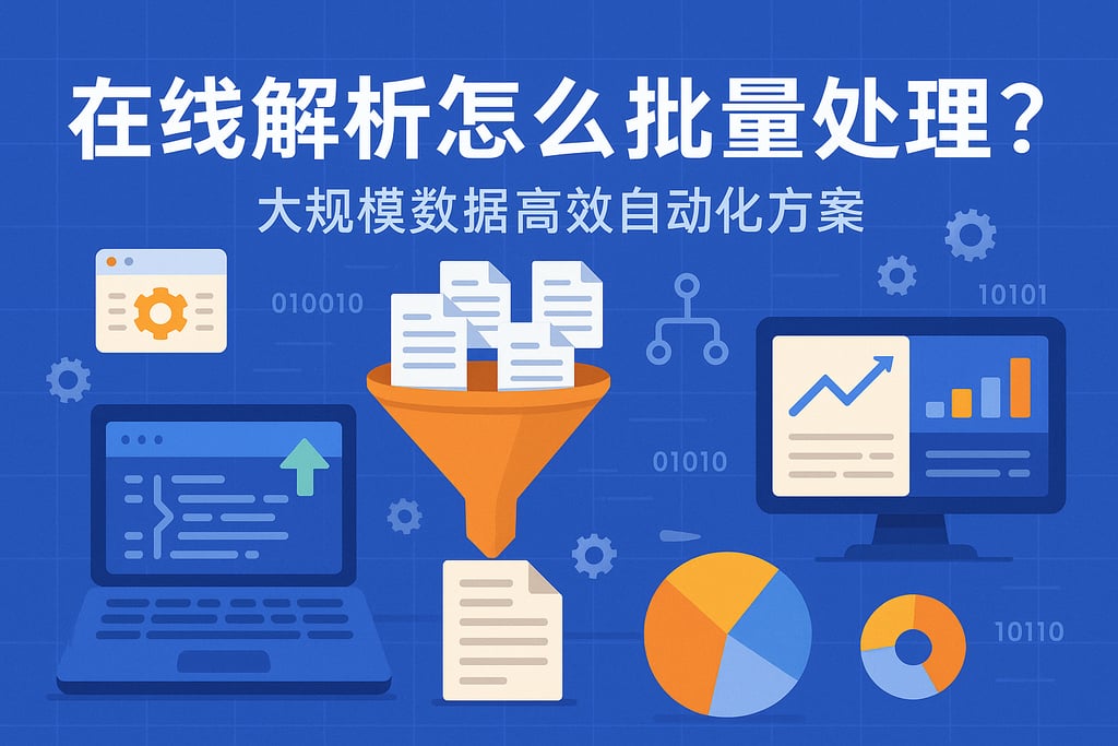在线解析怎么批量处理？大规模数据高效自动化方案