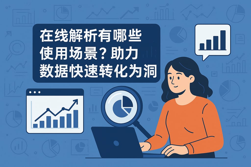 在线解析有哪些使用场景？助力数据快速转化为洞见