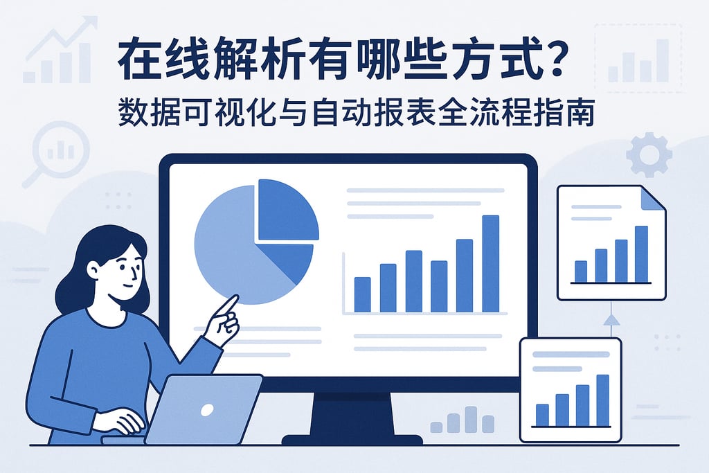在线解析有哪些方式？数据可视化与自动报表全流程指南