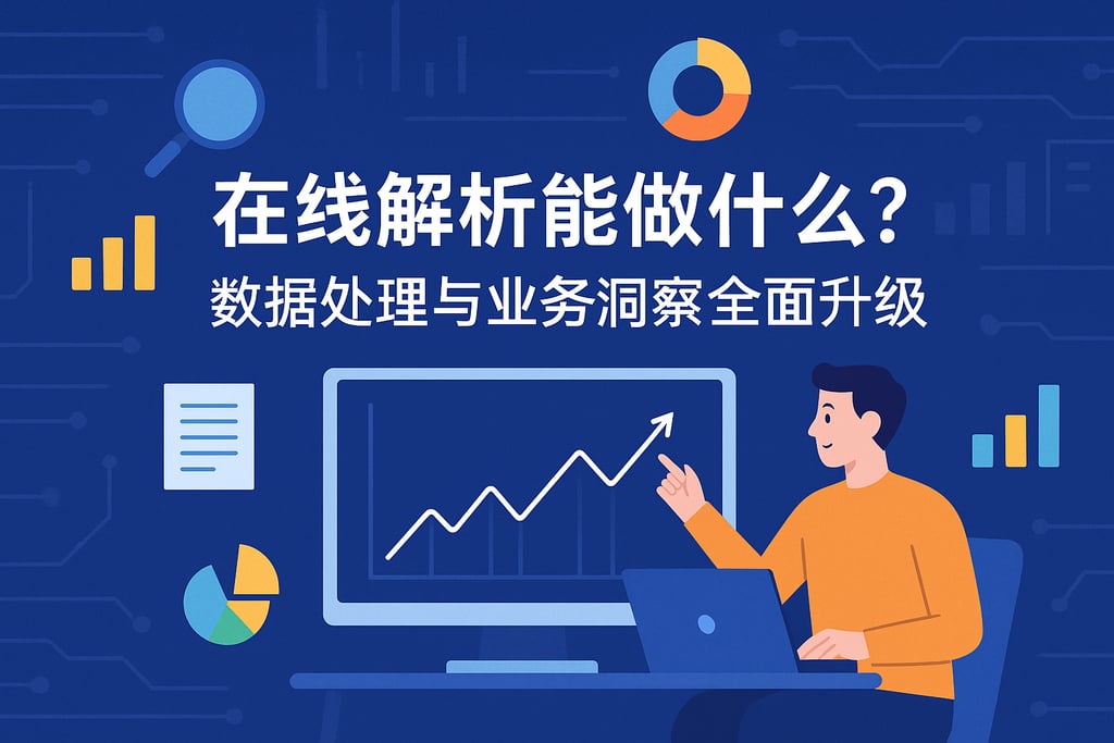在线解析能做什么？数据处理与业务洞察全面升级