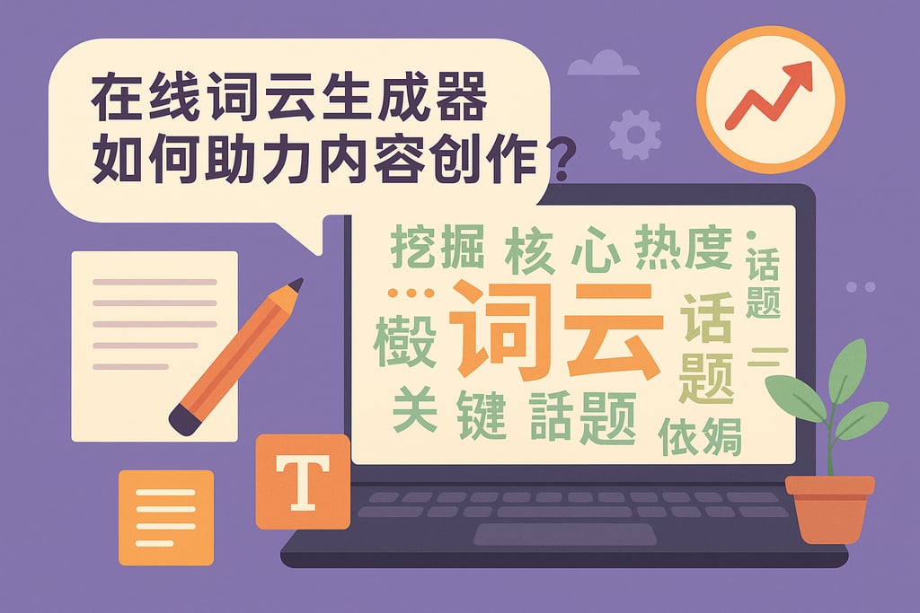 在线词云生成器如何助力内容创作？挖掘核心话题热度