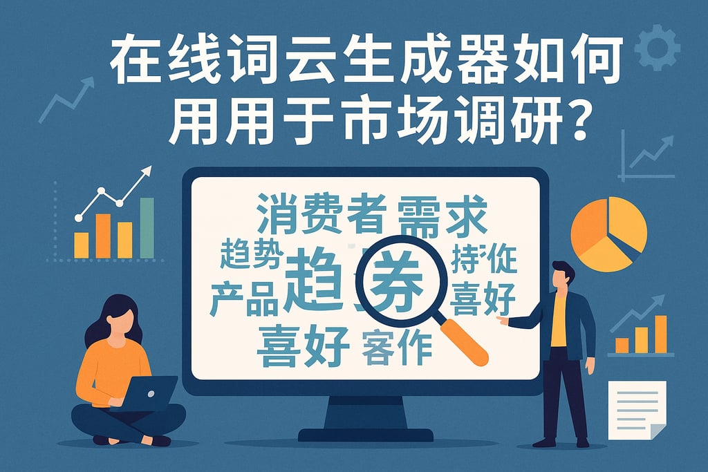在线词云生成器如何应用于市场调研？洞察消费者需求变化