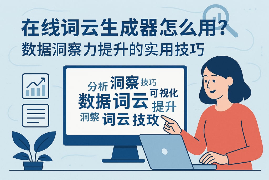 在线词云生成器怎么用？数据洞察力提升的实用技巧