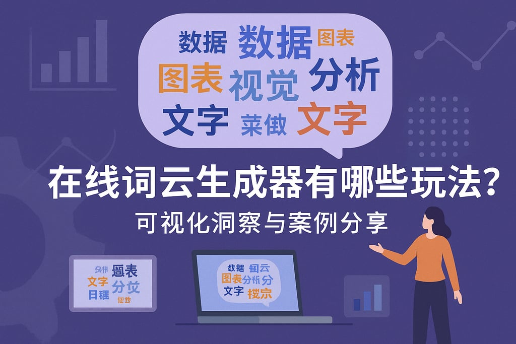 在线词云生成器有哪些玩法？可视化洞察与案例分享