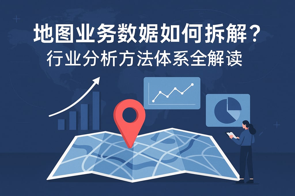地图业务数据如何拆解？行业分析方法体系全解读