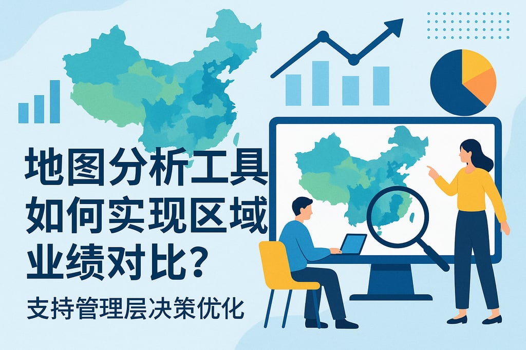地图分析工具如何实现区域业绩对比？支持管理层决策优化