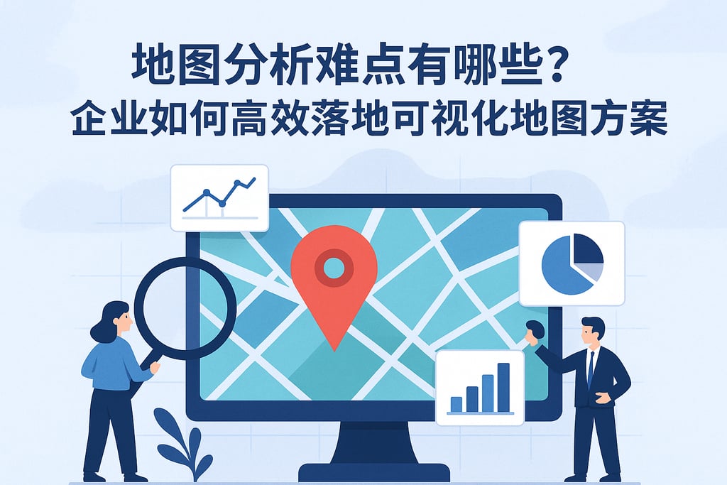 地图分析难点有哪些？企业如何高效落地可视化地图方案