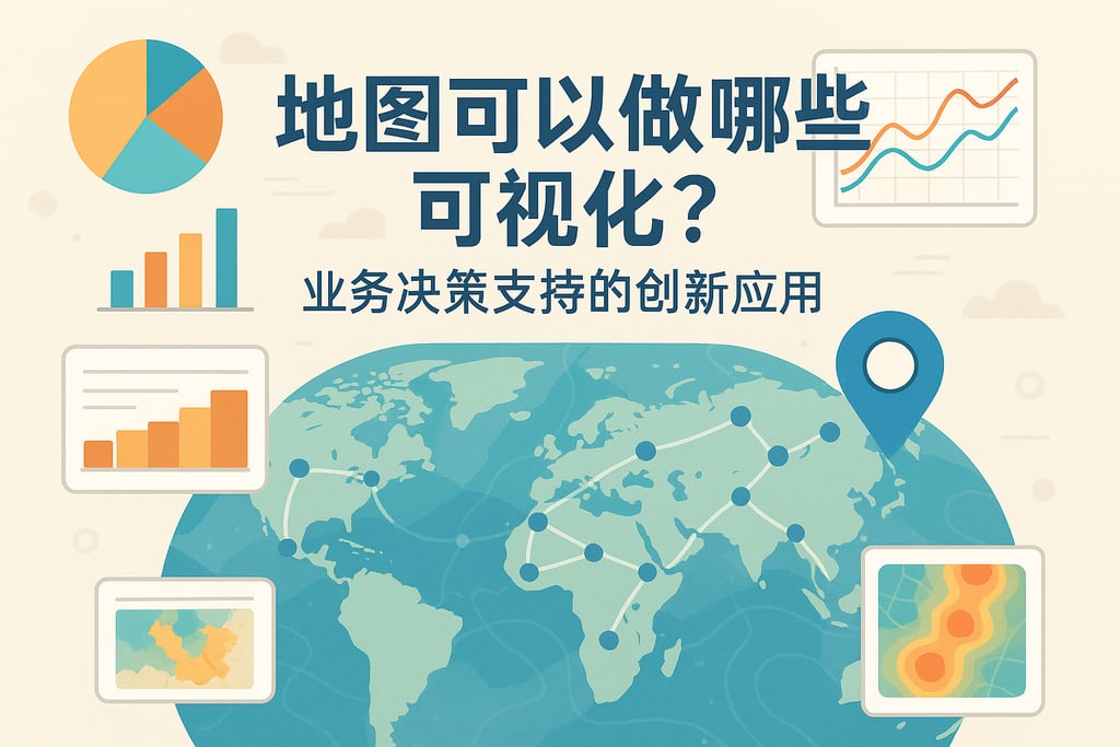 地图可以做哪些可视化？业务决策支持的创新应用