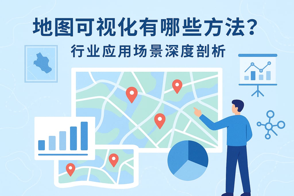 地图可视化有哪些方法？行业应用场景深度剖析