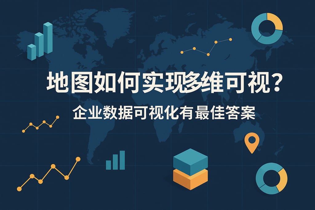 地图如何实现多维可视？企业数据可视化有最佳答案