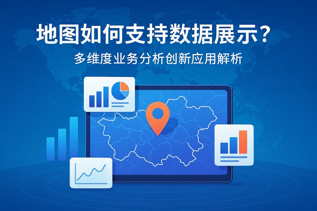 地图如何支持数据展示？多维度业务分析创新应用解析