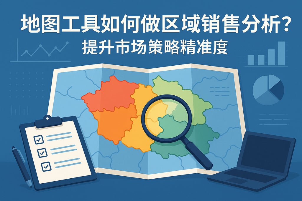 地图工具如何做区域销售分析？提升市场策略精准度