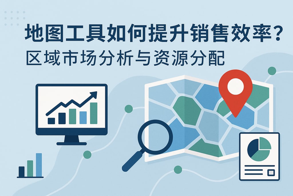地图工具如何提升销售效率？区域市场分析与资源分配