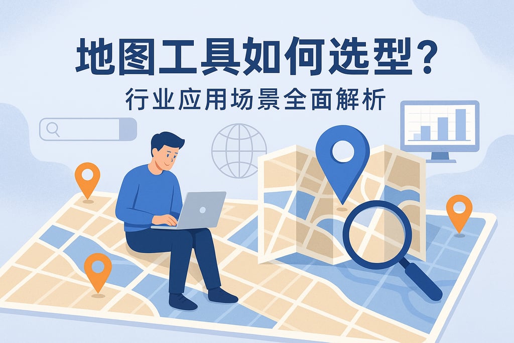 地图工具如何选型？行业应用场景全面解析