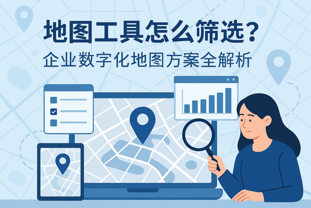 地图工具怎么筛选？企业数字化地图方案全解析