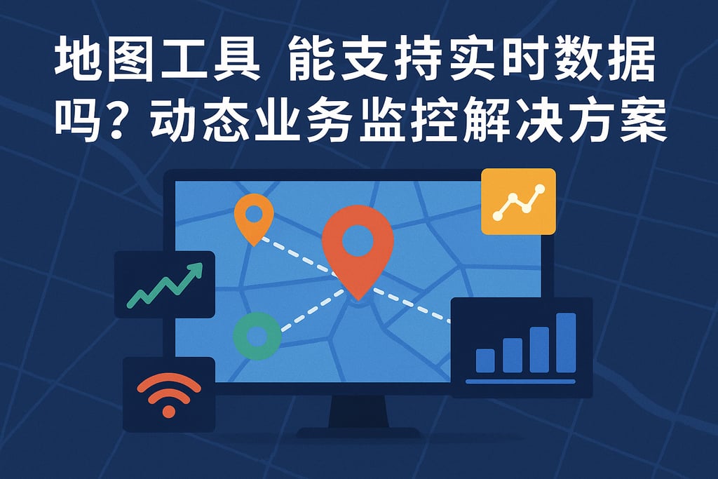 地图工具能支持实时数据吗？动态业务监控解决方案