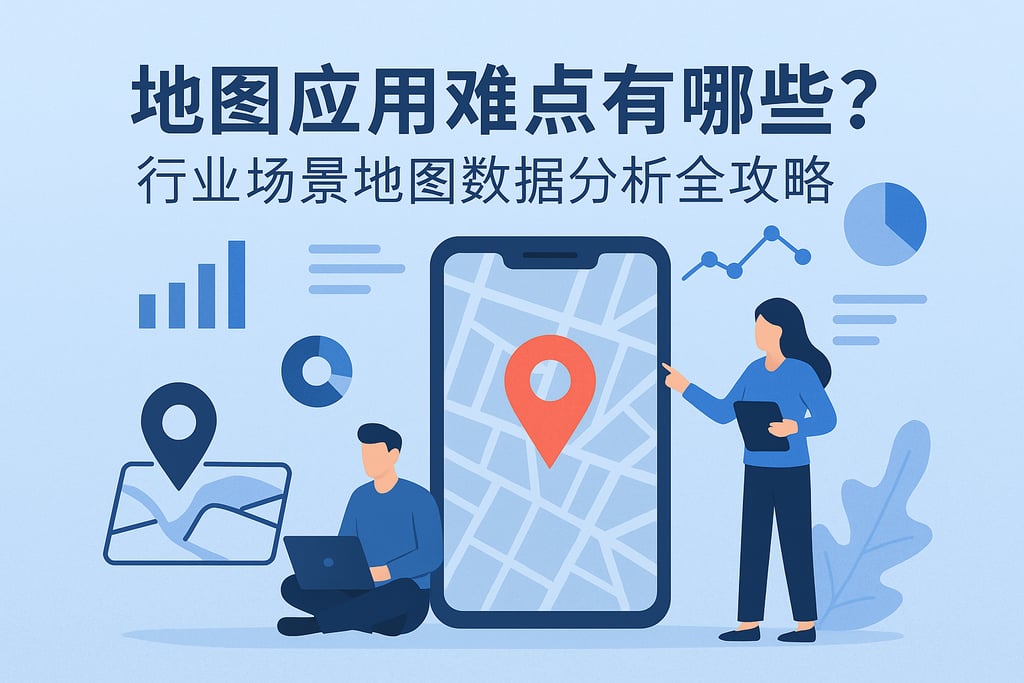 地图应用难点有哪些？行业场景地图数据分析全攻略