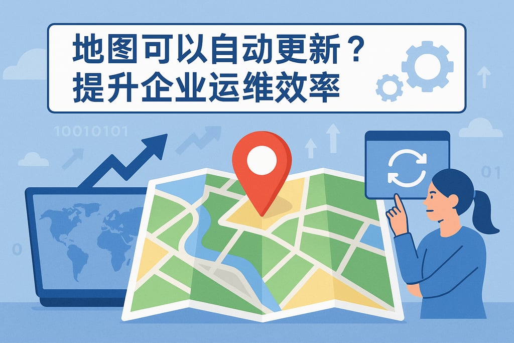 地图能否实现自动化更新？提升企业运维效率