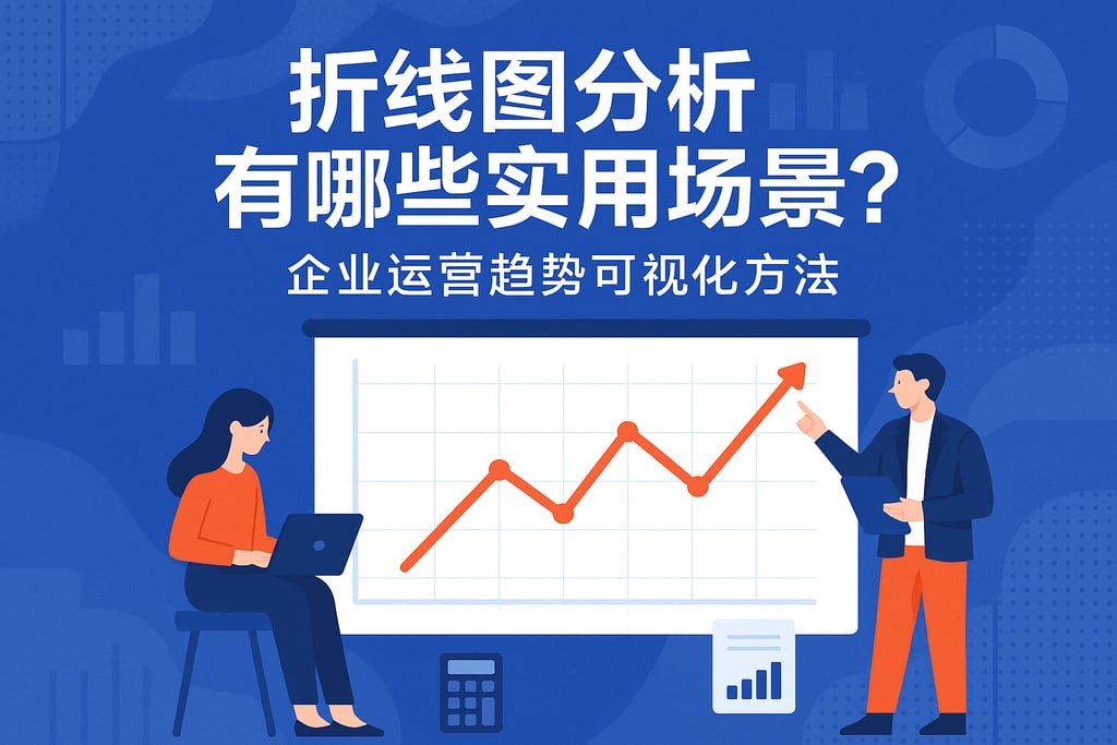 折线图分析有哪些实用场景？企业运营趋势可视化方法