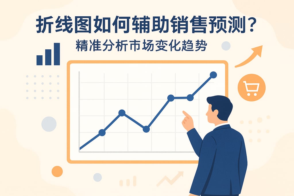 折线图如何辅助销售预测？精准分析市场变化趋势