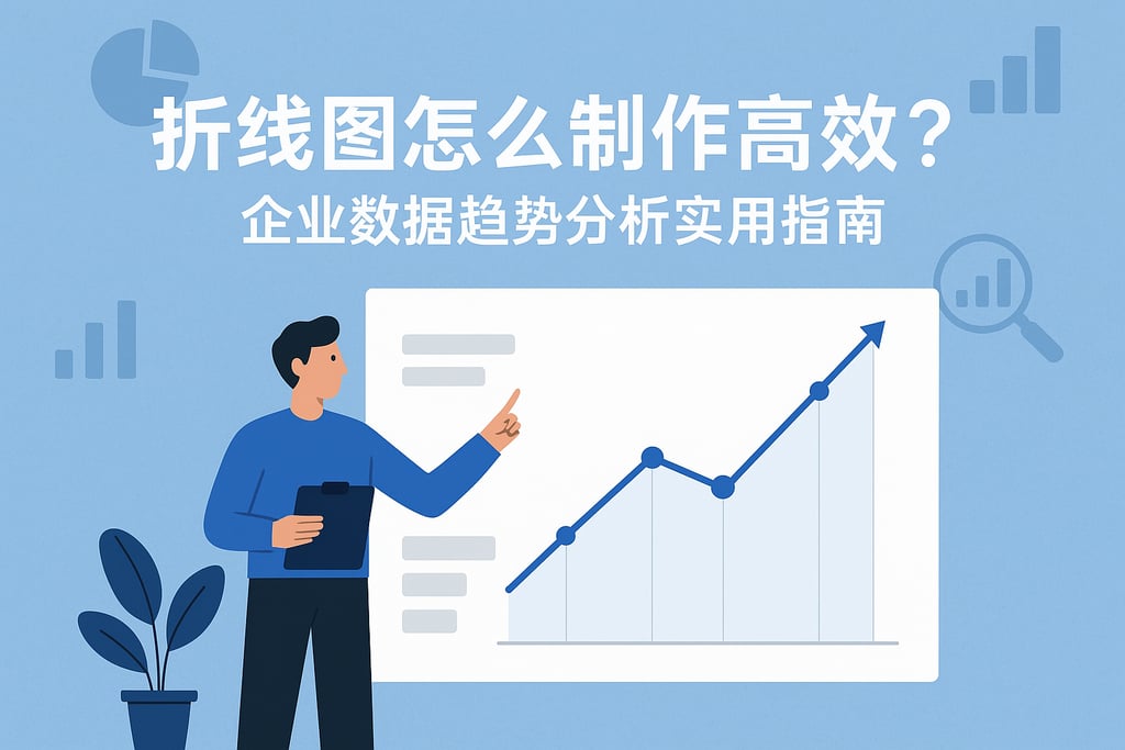 折线图怎么制作高效？企业数据趋势分析实用指南