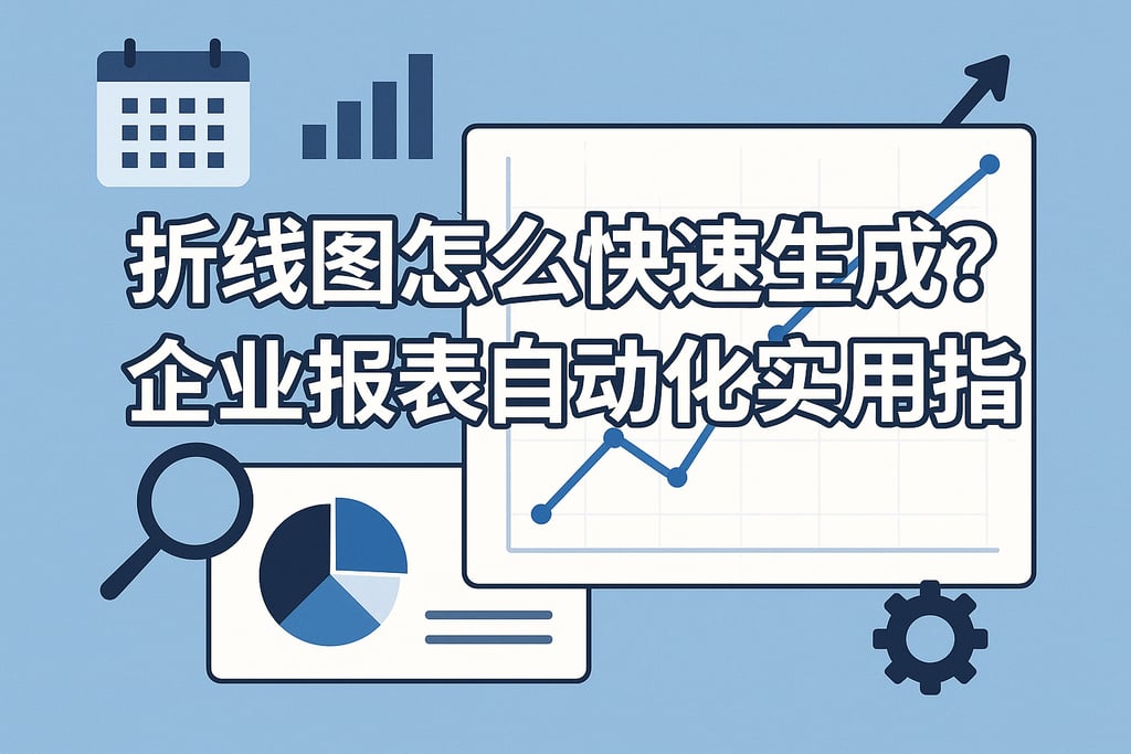 折线图怎么快速生成？企业报表自动化实用指南