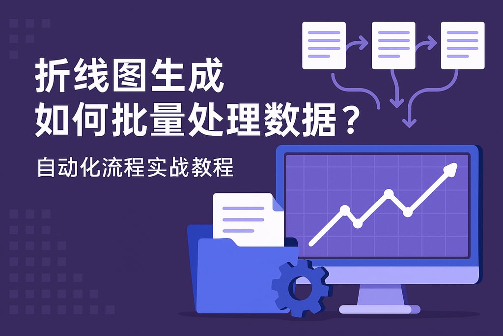 折线图生成如何批量处理数据？自动化流程实战教程