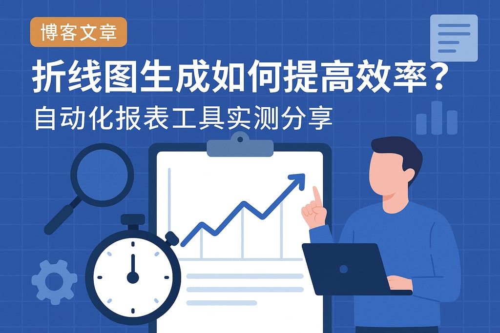 折线图生成如何提高效率？自动化报表工具实测分享