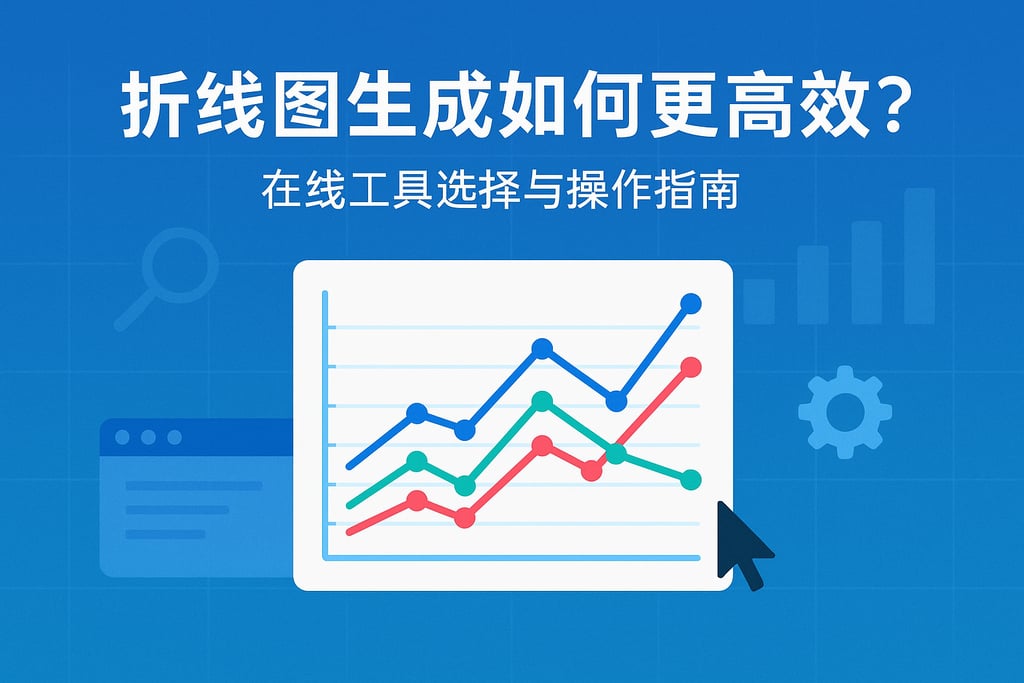 折线图生成如何更高效？在线工具选择与操作指南