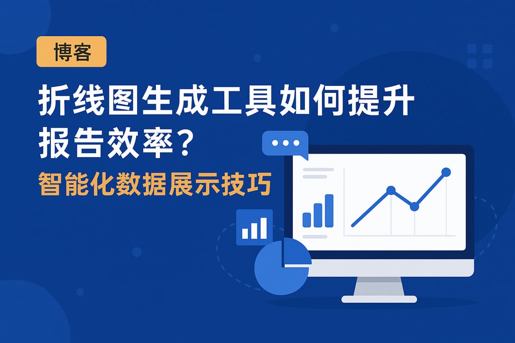 折线图生成工具如何提升报告效率？智能化数据展示技巧